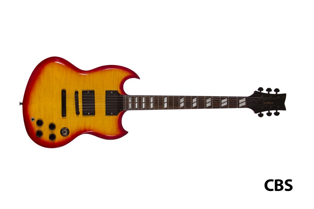 Waldman - Guitarra Sólida Saga Flamish GSG_550F