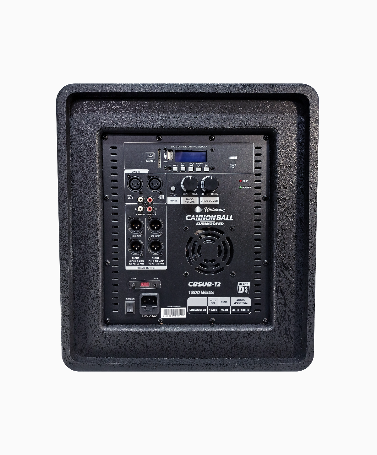 Cannon Ball Subwoofer - Imagem 2